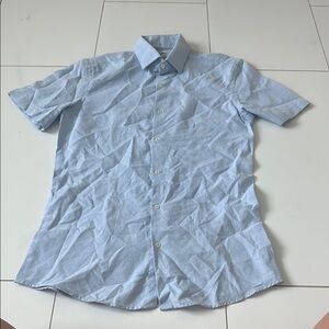 Zara Light Baby Blue Men's Shirt slim fit small